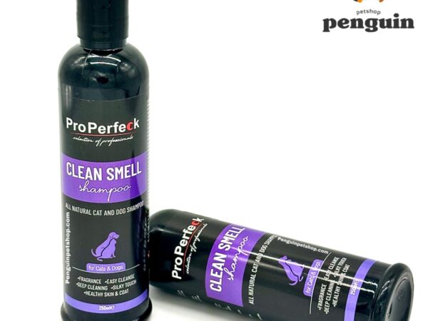 شامپو خوش بو کننده سگ و گربه پروپرفک Pro Perfeck Clean smell حجم ۲۵۰ میلی‌لیتر